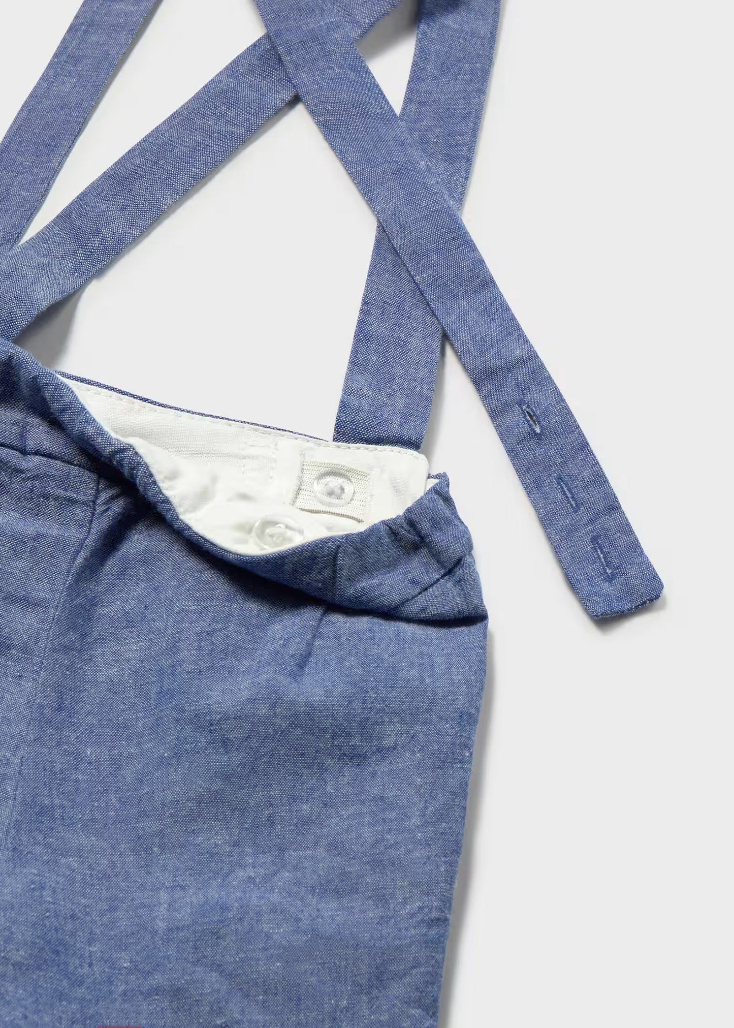 Conjunto bermuda y camisa con corbatin bebé