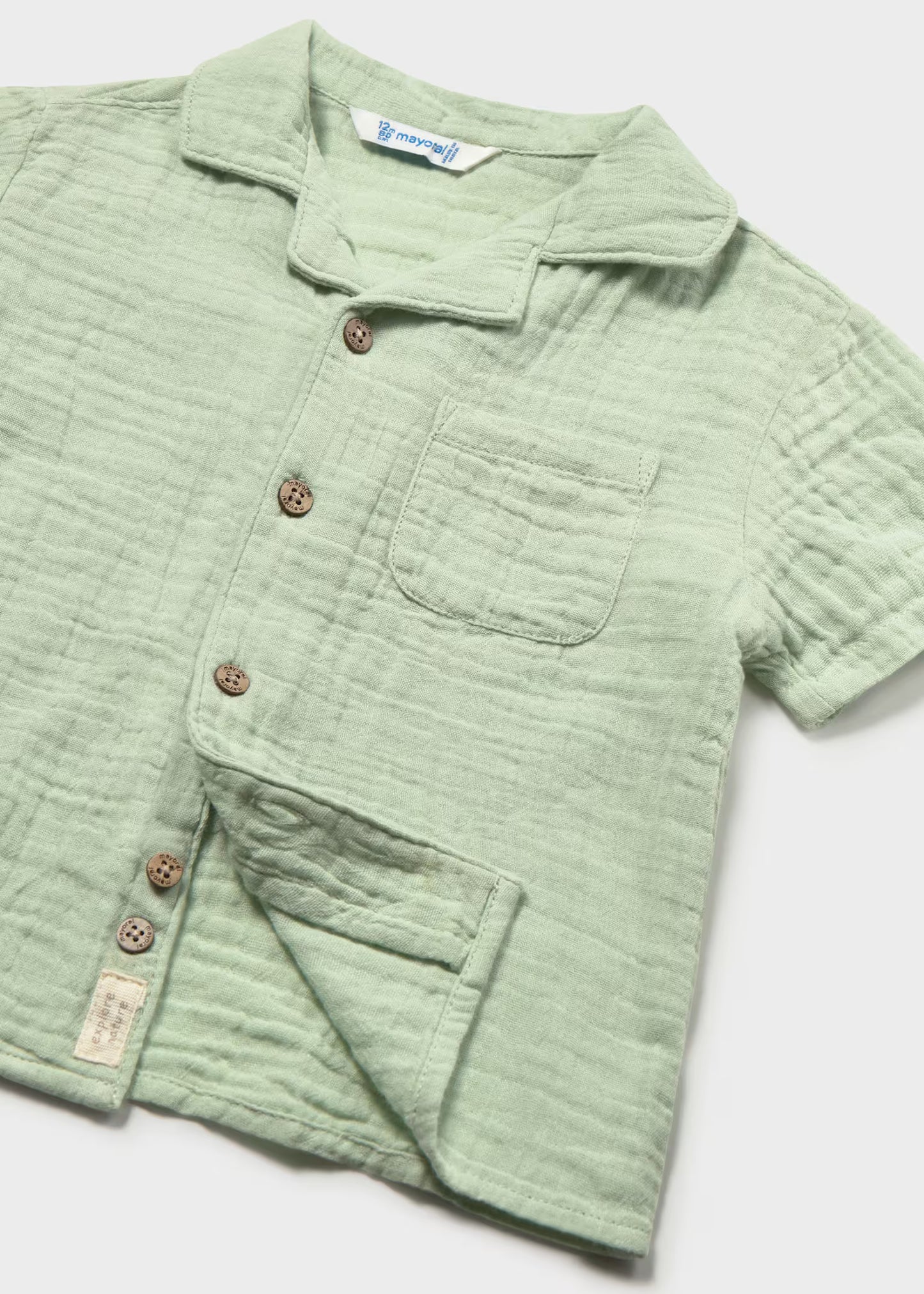 Camisa bambula bebé