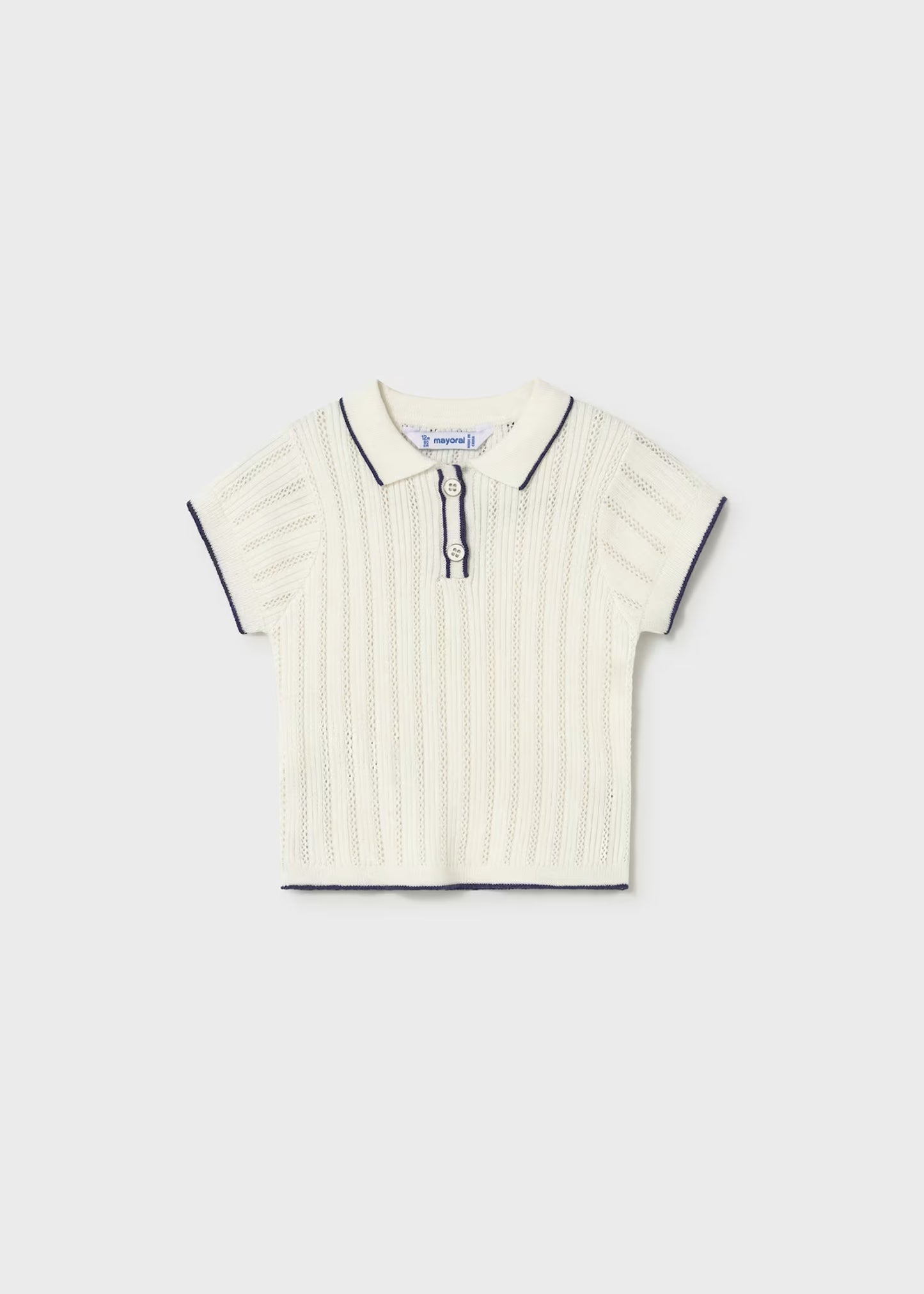Polo tricot bebé