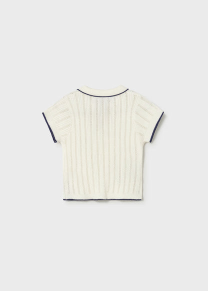 Polo tricot bebé